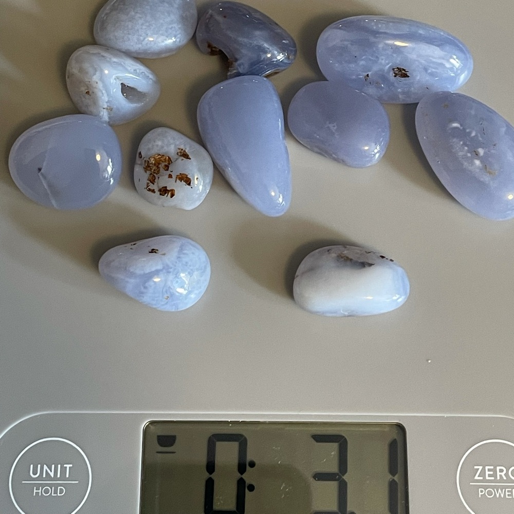 Blue Lace Agate Tumbles